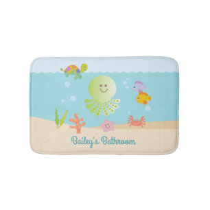 Tapis De Bain Sous la salle de bain Sea Kid's