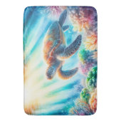 Tapis De Bain Sous la tortue de mer (devant Vertical)