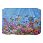 Tapis De Bain Sous l'art de mer (Devant)