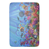 Tapis De Bain Sous l'art de mer (devant Vertical)