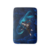 Tapis De Bain Sous l'eau avec Plesiosaurus (Devant (Vertical))