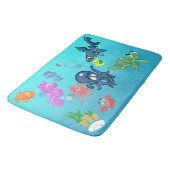 Tapis De Bain Sous-marin (Angle)