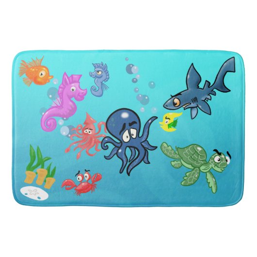 Tapis De Bain Sous-marin (Devant)