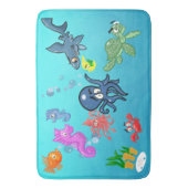 Tapis De Bain Sous-marin (devant Vertical)