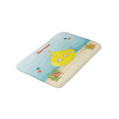 Tapis De Bain Sous-marin jaune profond (Angle)