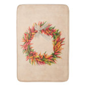 Tapis De Bain Southwest Colorful Rustic Chile Ristra Wreath  (devant Vertical)