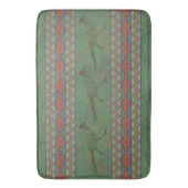 Tapis De Bain Southwest Roadrunner Sagebrush Green Bath Mat (devant Vertical)