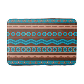 Tapis De Bain Southwest Style Geometric Cameron Gorge Design Med