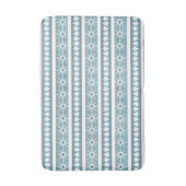 Tapis De Bain Southwest Winter Blue Geometric Snowflake Pines Md (Devant (Vertical))