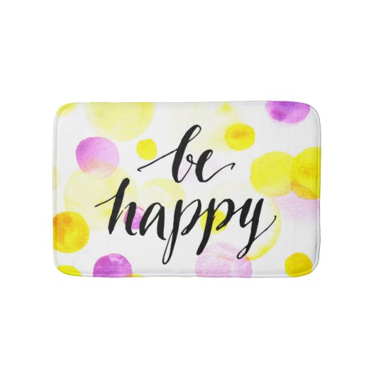 Tapis De Bain Soyez 2 heureux (Devant)