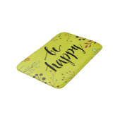 Tapis De Bain Soyez 5 heureux (Angle)
