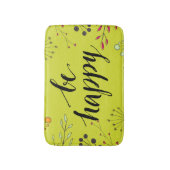 Tapis De Bain Soyez 5 heureux (Devant (Vertical))