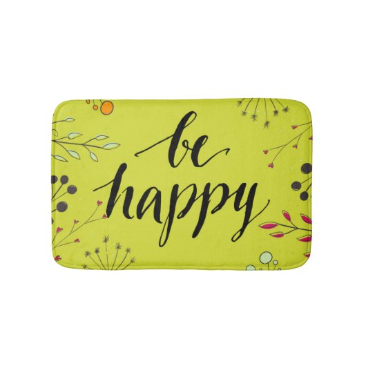 Tapis De Bain Soyez 5 heureux (Devant)