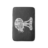 Tapis De Bain Soyez en harmonie avec vous-même (Devant (Vertical))