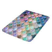 Tapis De Bain Soyons des échelles de sirène de scintillement de (Angle)