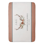 Tapis De Bain Spectacle floral botanique vert d'Antler en terre  (devant Vertical)