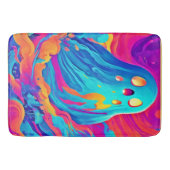 Tapis De Bain Spectral Ghost Halloween Art (Devant)