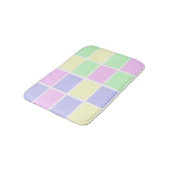 Tapis De Bain spectre abstrait de couleurs doux (Angle)