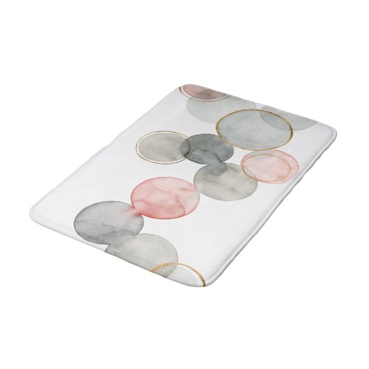 Tapis De Bain Sphères dorées (Angle)