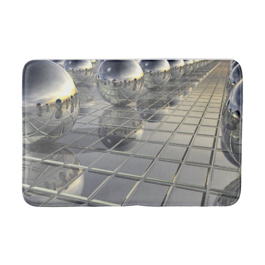 Tapis De Bain Sphères et miroirs (Devant)