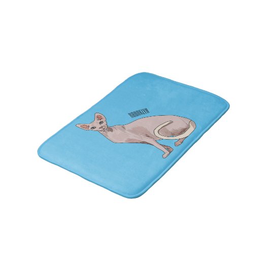 Tapis De Bain Sphynx cat (Angle)
