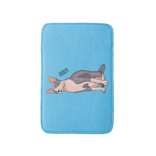 Tapis De Bain Sphynx cat (Devant (Vertical))