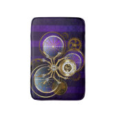 Tapis De Bain Spider Steampunk sur Arrière - plan pourpre (Devant (Vertical))