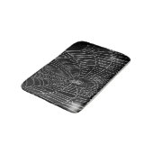 Tapis De Bain Spiderweb sur Arrière - plan noir (Angle)
