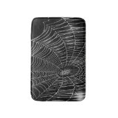 Tapis De Bain Spiderweb sur Arrière - plan noir (Devant (Vertical))