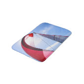 Tapis De Bain Spinnaker rouge avec Sun (Angle)