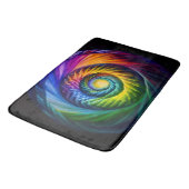 Tapis De Bain Spirale arc-en-ciel sortant (Angle)
