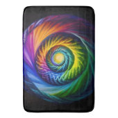 Tapis De Bain Spirale arc-en-ciel sortant (devant Vertical)