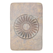 Tapis De Bain Spirale de plume (devant Vertical)