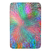 Tapis De Bain Spirale lisse dans des taches de couleur vive qui (devant Vertical)