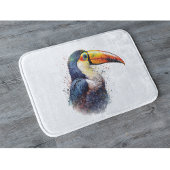 Tapis De Bain Splendeur tropicale Toucan