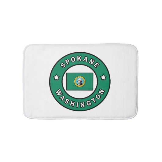 Tapis De Bain Spokane Washington (Devant)