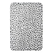 Tapis De Bain Spots dalmatiens (noir/blanc) (devant Vertical)