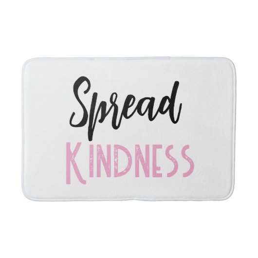 Tapis De Bain Spread Kindess Bathroom Bath Mat (Devant)