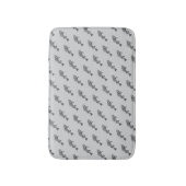 Tapis De Bain Squelette de poisson (Devant (Vertical))