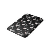 Tapis De Bain Squelette d'Halloween avec épée (Angle)