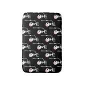 Tapis De Bain squelette d'Halloween avec une épée (Devant (Vertical))