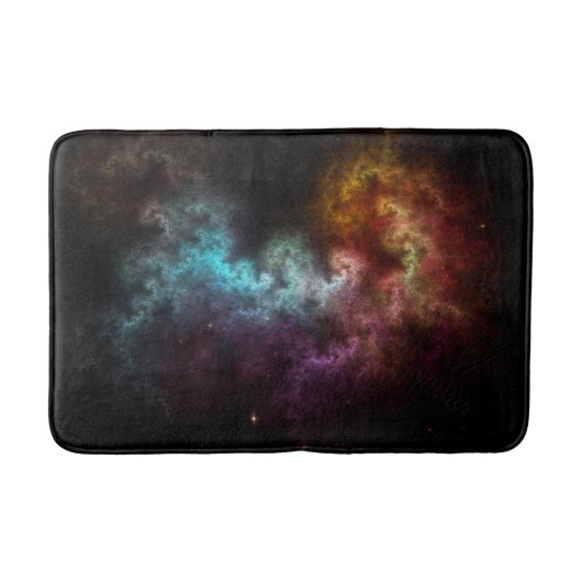 Tapis De Bain Squiggley Nebula Star Dust Cloud CRQENH (Devant)