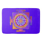 Tapis De Bain Sri Yantra - Symbole hindouiste Design 1 (Devant)