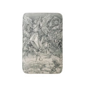 Tapis De Bain St Michael luttant avec le dragon (Devant (Vertical))