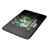 Tapis De Bain St Patricks Catricks Day Cats Saint Pattys (Angle)