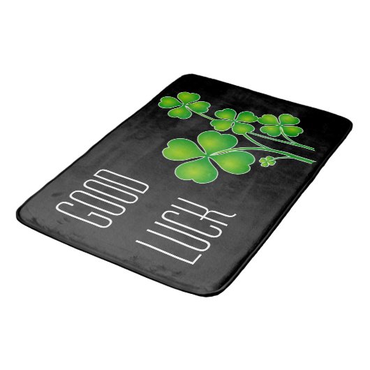 Tapis De Bain St. Patrick's Day Clover / Shamrocks + vos idées (Angle)