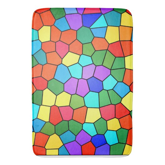 Tapis De Bain Stained Glass (devant Vertical)