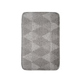 Tapis De Bain Stained Glass Silver Diamond Pattern (Devant (Vertical))