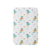Tapis De Bain Starburst Motif moderne du milieu du siècle (Devant (Vertical))