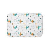 Tapis De Bain Starburst Motif moderne du milieu du siècle (Devant)